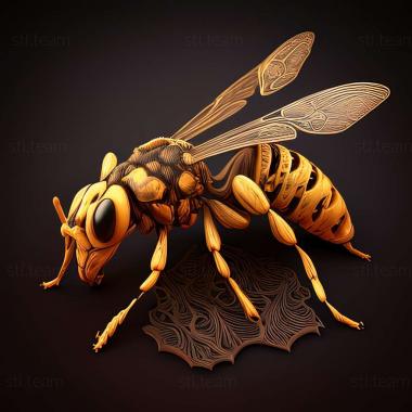 3D model Dolichovespula (STL)